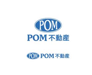 geboku (geboku)さんの不動産会社『POM』のロゴ作成への提案