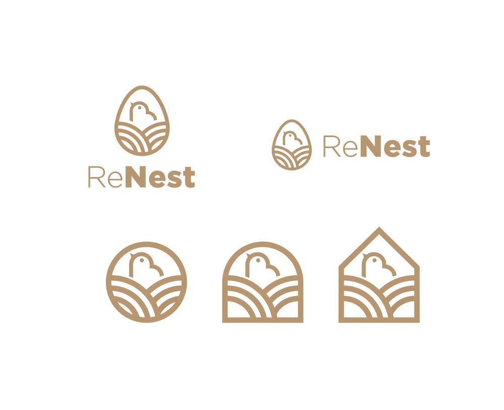 住宅リフォーム・リノベーション事業部「ReNest/リネスト」のロゴ制作