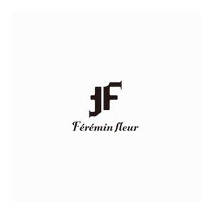 YUumin ()さんのアパレルショップサイト「Férémin fleur」のロゴへの提案