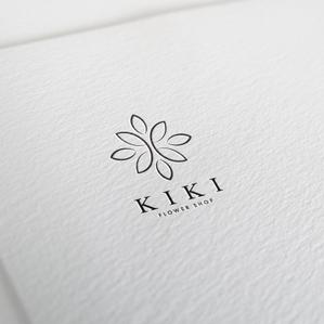 TAK_design (TAK_1221)さんのフラワーショップ「KIKI」のロゴへの提案