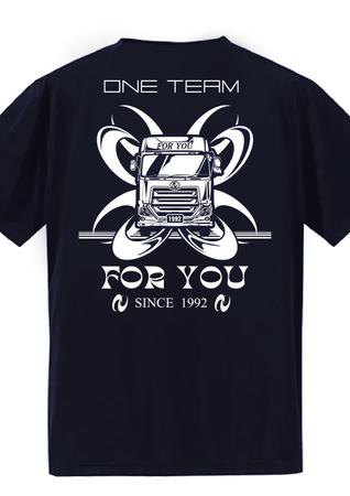 tamatsune (tamatsune)さんのユニフォームTシャツのトラックイラストデザインへの提案