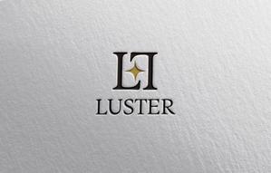 YF_DESIGN (yusuke_furugen)さんのアパレルブランド「LUSTER」(ラスター)のシンボルマーク付きロゴへの提案