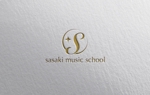 YF_DESIGN (yusuke_furugen)さんのささき音楽教室のピアノの絵を用いたロゴへの提案