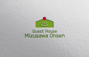 YF_DESIGN (yusuke_furugen)さんの長期滞在型ゲストハウス「Guest House Mizusawa Onsen」のロゴへの提案