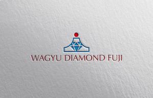 YF_DESIGN (yusuke_furugen)さんのオリジナルブランド和牛『WAGYU DIAMOND FUJI』のロゴへの提案