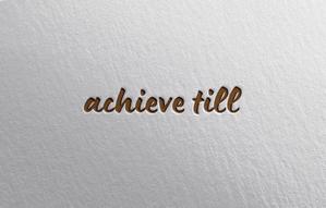 YF_DESIGN (yusuke_furugen)さんの美容室「achieve till」のロゴ制作依頼＋記念エコバッグロゴ制作依頼への提案