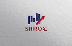 YF_DESIGN (yusuke_furugen)さんの【急募】トレーディングツール「SHIRO足」のロゴ制作のお願いへの提案