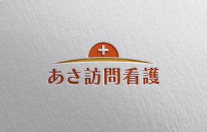 YF_DESIGN (yusuke_furugen)さんの訪問看護ステーション「あさ訪問看護」のロゴとフォントへの提案