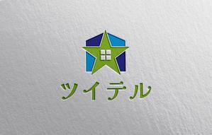 YF_DESIGN (yusuke_furugen)さんの不動産賃貸業「株式会社ツイテル」のロゴへの提案