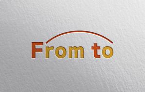 YF_DESIGN (yusuke_furugen)さんの海外ビジネスマッチングサービス「From to」のロゴ作成への提案