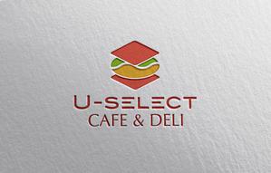YF_DESIGN (yusuke_furugen)さんのカフェ「U-SELECT CAFE & DELI」のロゴとロゴイラストマークへの提案