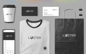 株式会社リーペ (rogoaisupport)さんのアパレルブランド「LUSTER」(ラスター)のシンボルマーク付きロゴへの提案