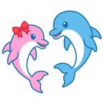 CypherNotes合同会社 (cyphernotes)さんの海の生物　カメ　イルカ　クジラ　サメ　夫婦キャラクターへの提案