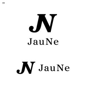 D-Gash (Volition-D)さんのアパレルブランド 「JauNe」のロゴへの提案