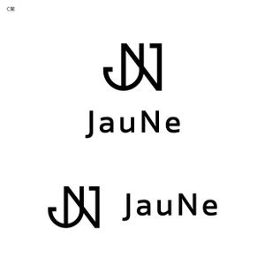 D-Gash (Volition-D)さんのアパレルブランド 「JauNe」のロゴへの提案