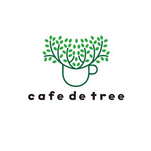 littlesense (littlesense)さんのカフェ「cafe de tree」のロゴへの提案