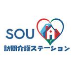 春日希 (behope_bemare)さんの訪問看護ステーション　「SOU訪問看護ステーション」　ロゴ　への提案