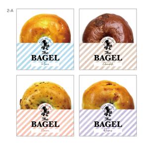Sfumato Design (SfumatoDesign)さんの食べログ百名店ベーカリー「ジャンフランコ」の【The Bagel】のパッケージ ４種への提案