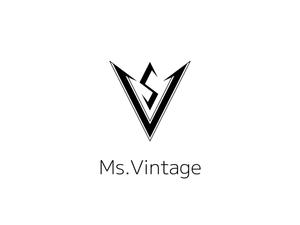 fin.martns (Kuri4404)さんの中古ラグジュアリーブランドショップ「Ms.Vintage」のロゴ制作への提案