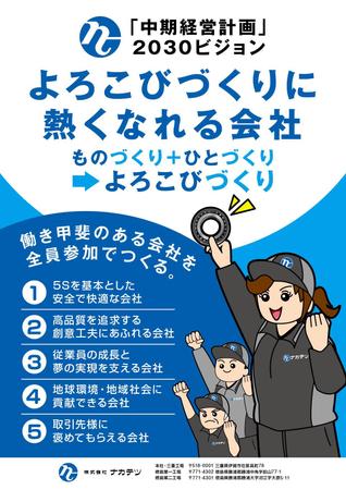 take_run (take_run)さんの自動車部品製造業中業企業の会社HP・パンフレット・社内ポスター・HP用バナーで使用するデザイン作成への提案