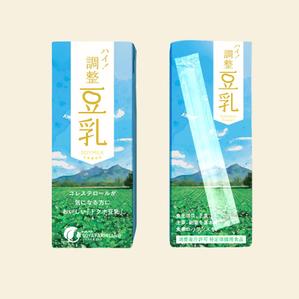 ちさ (chisa_3517)さんの豆乳新商品のパッケージデザイン　コンペへの提案
