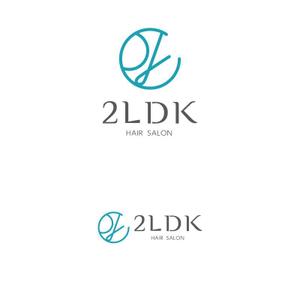 hazuki8 (hazuki8)さんの美容室「2LDK」のロゴへの提案