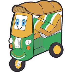 株式会社メディアソリューション (digilumi)さんのアジアのバイク「トゥクトゥク」をモチーフにしたキャラクター制作への提案