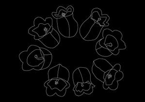 chisanana (NanaChisa)さんのブライダルペーパーアイテム特殊印刷に使用するデザイン素材（募集延長）への提案