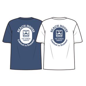 オオグチアサコ (Nyctosaurus)さんのTシャツデザイン【海の家】Harbor Terraceへの提案