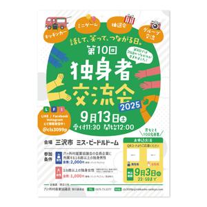 オオグチアサコ (Nyctosaurus)さんの婚活イベント(出会いの場)のポスター作成への提案
