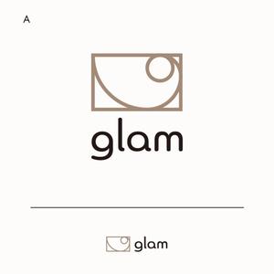 View_iwa (view_iwa)さんの美容室「glam」のロゴへの提案