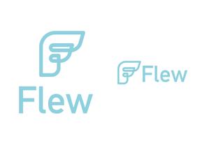 デザイン王子 (mishukurock)さんの芸能全般取り扱い、株式会社Flew の会社ロゴへの提案