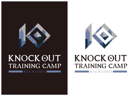 デザイン王子 (mishukurock)さんのトレーニングジム「KNOCK OUT TRAINING CAMP」のロゴデザインへの提案