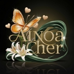 shimi (shimizu-teruhiko)さんの美容院【AInoa Cher】のロゴ依頼への提案