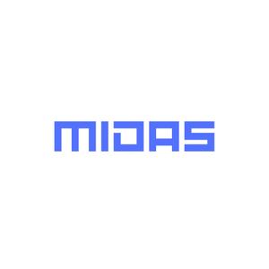 maeshi007 (maeshi007)さんのマーケティングサービスサイト「MIDAS」のロゴ製作への提案