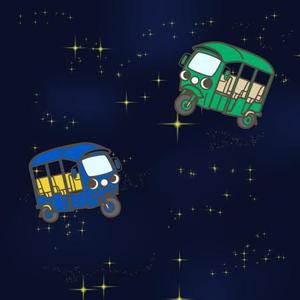 MSS01 (MSS01)さんのアジアのバイク「トゥクトゥク」をモチーフにしたキャラクター制作への提案