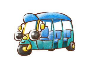 38motodesign (38motodesign)さんのアジアのバイク「トゥクトゥク」をモチーフにしたキャラクター制作への提案