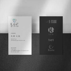 Xlebreknit (Xlebreknit)さんの美容業"LoF Group"の名刺デザインへの提案