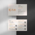 Xlebreknit (Xlebreknit)さんのネイルサロン経営会社の名刺への提案