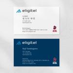 Xlebreknit (Xlebreknit)さんのIT系コンサル企業の名刺デザインへの提案