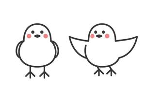 ミルフィーユ (Mille_Feuille)さんの白い小鳥のキャラクター制作【児童福祉向け】への提案