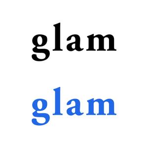 株式会社ＵＮＩＱＵＥ　ＷＯＲＫＳ (hiringhart_line)さんの美容室「glam」のロゴへの提案
