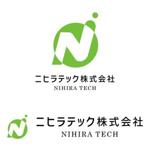株式会社ＵＮＩＱＵＥ　ＷＯＲＫＳ (hiringhart_line)さんの北海道帯広市を拠点に法人・個人向けに建築板金業を営む「ニヒラテック株式会社」のロゴへの提案