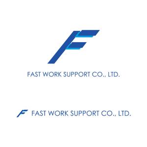 株式会社ＵＮＩＱＵＥ　ＷＯＲＫＳ (hiringhart_line)さんの人材派遣・請負会社「FAST WORK SUPPORT CO., LTD.」のロゴへの提案