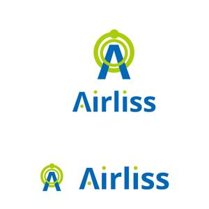 株式会社ＵＮＩＱＵＥ　ＷＯＲＫＳ (hiringhart_line)さんの空調機器の研究・開発・販売会社「Airliss」のロゴへの提案