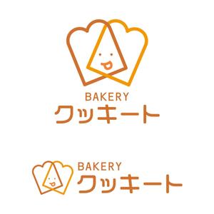 株式会社ＵＮＩＱＵＥ　ＷＯＲＫＳ (hiringhart_line)さんのパン製造とコストコ商品再飯店の店　BAKERY クッキートのロゴへの提案