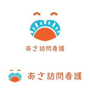 株式会社ＵＮＩＱＵＥ　ＷＯＲＫＳ (hiringhart_line)さんの訪問看護ステーション「あさ訪問看護」のロゴとフォントへの提案