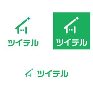 株式会社ＵＮＩＱＵＥ　ＷＯＲＫＳ (hiringhart_line)さんの不動産賃貸業「株式会社ツイテル」のロゴへの提案