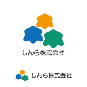 株式会社ＵＮＩＱＵＥ　ＷＯＲＫＳ (hiringhart_line)さんの企業ロゴのデザイン「しんら株式会社」への提案