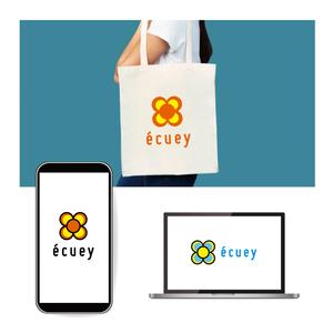 eizo (eizo)さんのアパレルショップサイト「écuey」のロゴへの提案